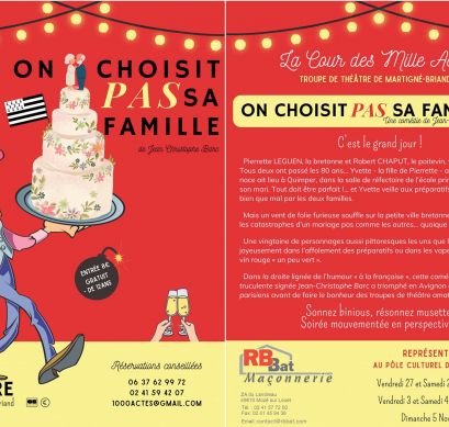 Théâtre - On choisit pas sa famille