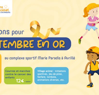 Avrillé, complexe Marie Paradis, Bougeons, journée sportive avec le CHU
