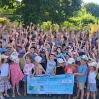 Remise de Chèque Course solidaire des Ecoles des Garennes sur Loire