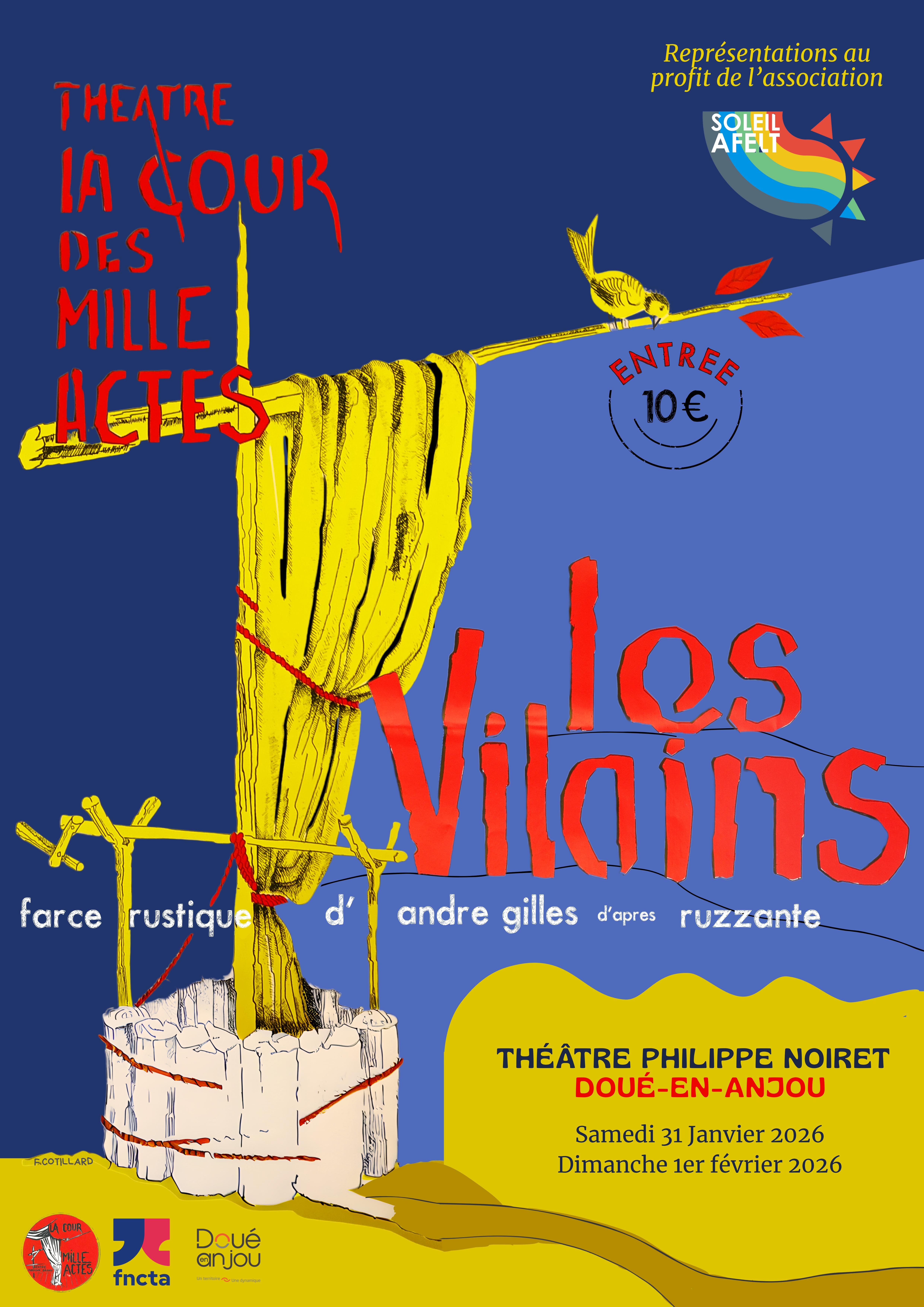 Vilains par la Compagnie des 1000 actes