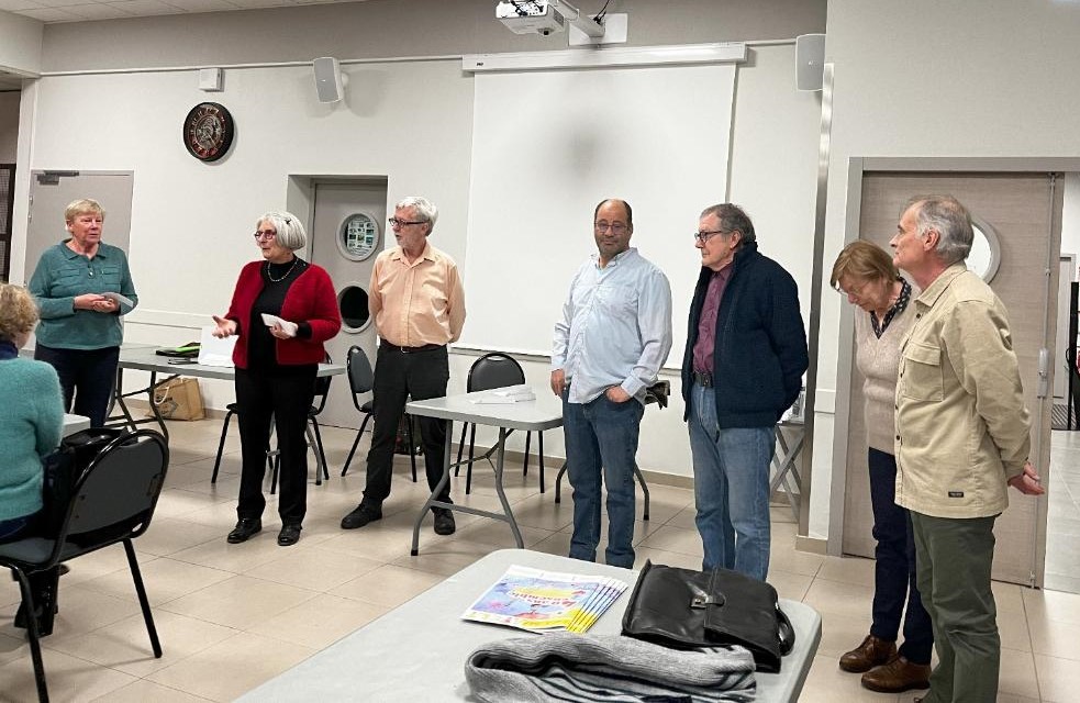 Remise de Chèque Association de Quartier de l'Adézière